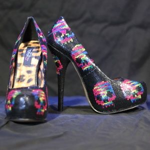 Iron Fist Peep Toe Platform
