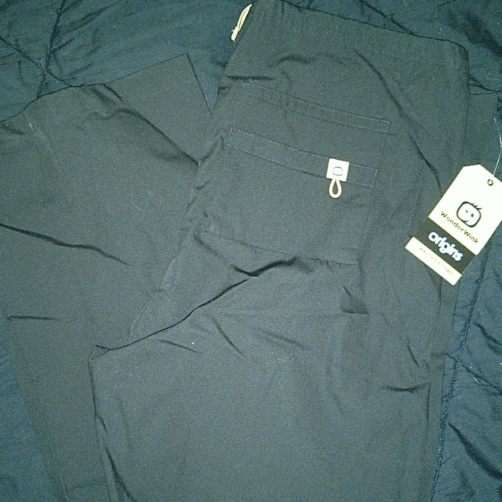 WonderWink scrub pants, size large tall
