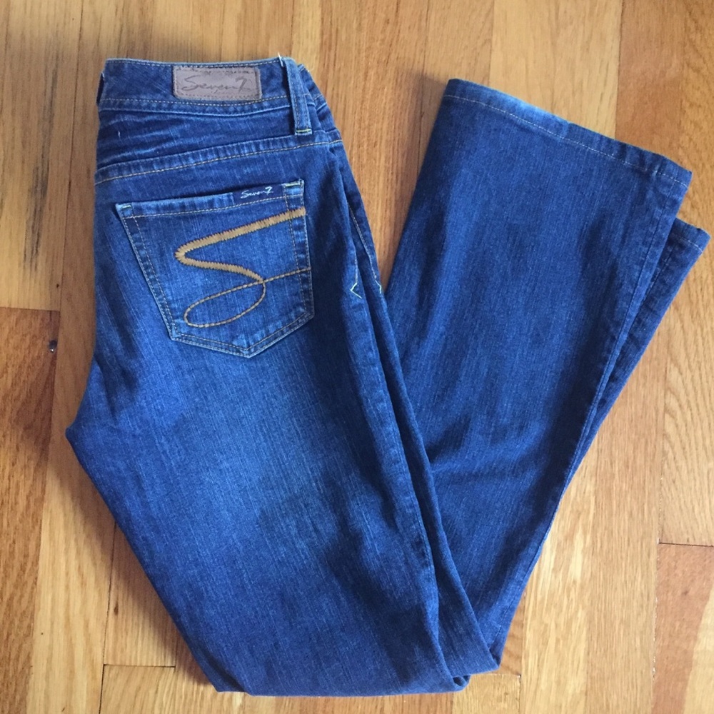 Seven7 flare jean