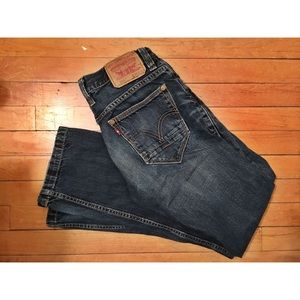 Levi’s 514 Straight Fit Blue Jeans 29x32