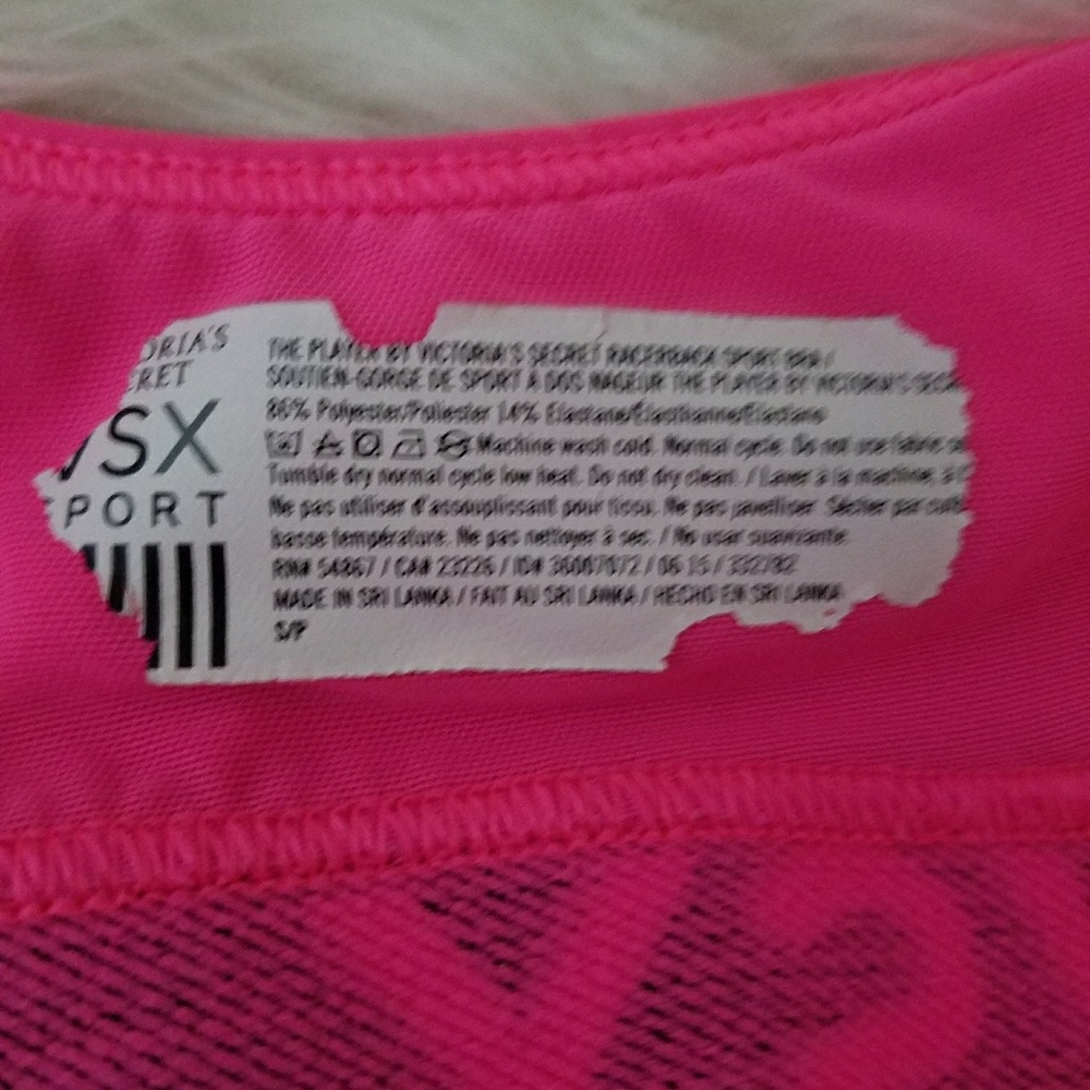 VSX Player Racerback Bra - Picture 3 of 4