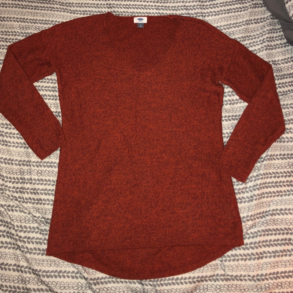 Burnt orange Old Navy sweater