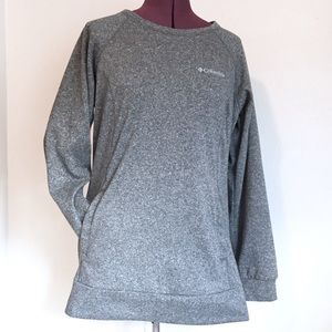 Columbia Sweatshirt Tunic with Pockets.