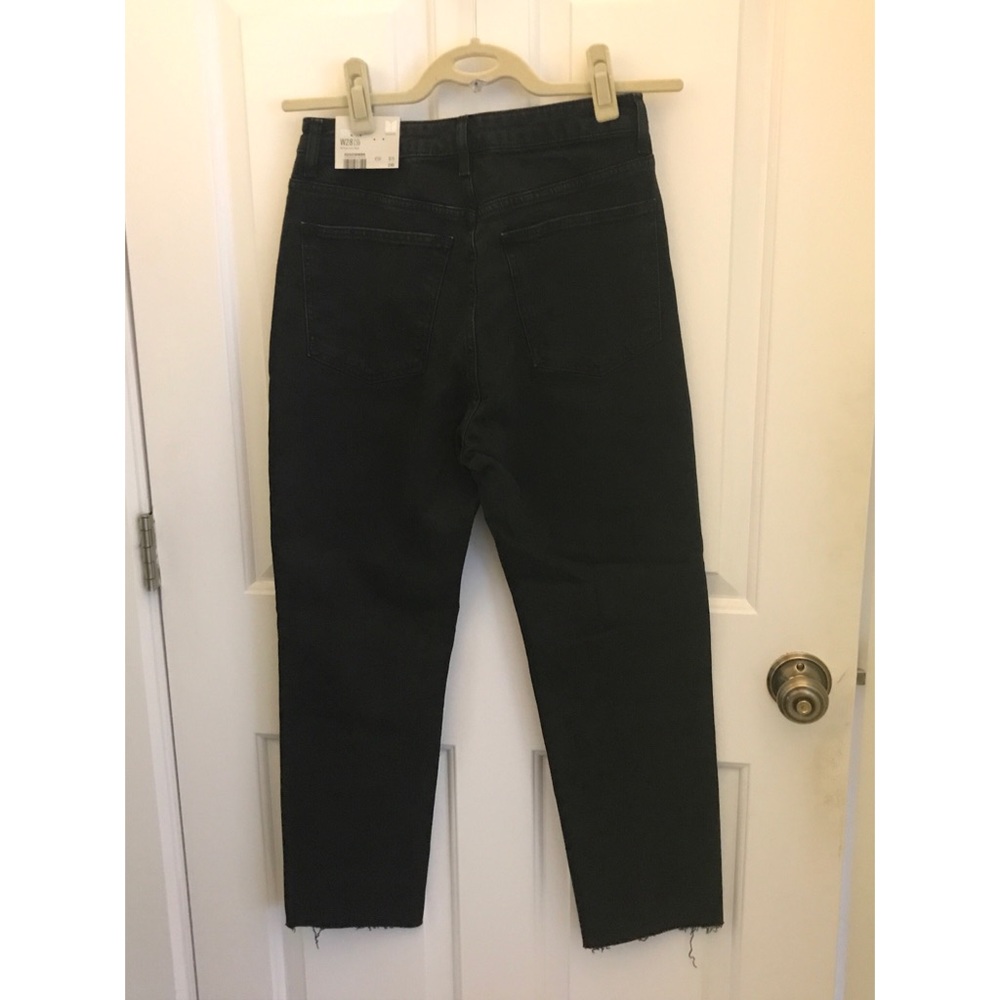 Topshop straight leg crop jeans