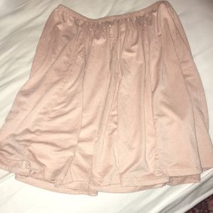 Pink skirt