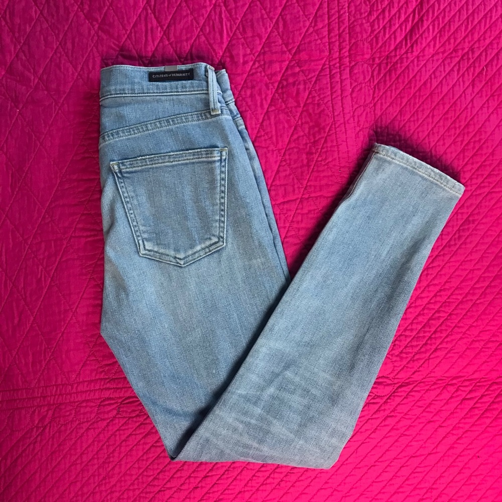 Citizen of Humanity Rocket Crop High Rise Skinny