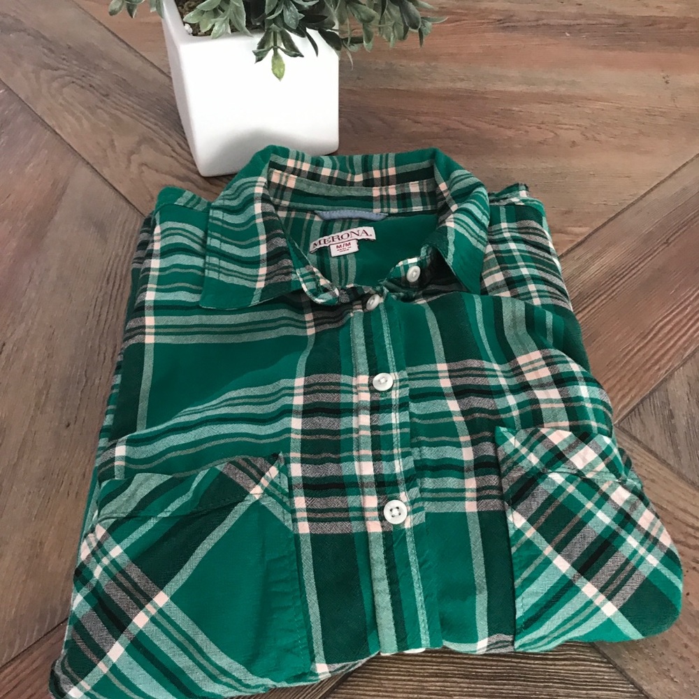 ✨Green Plaid Shirt✨