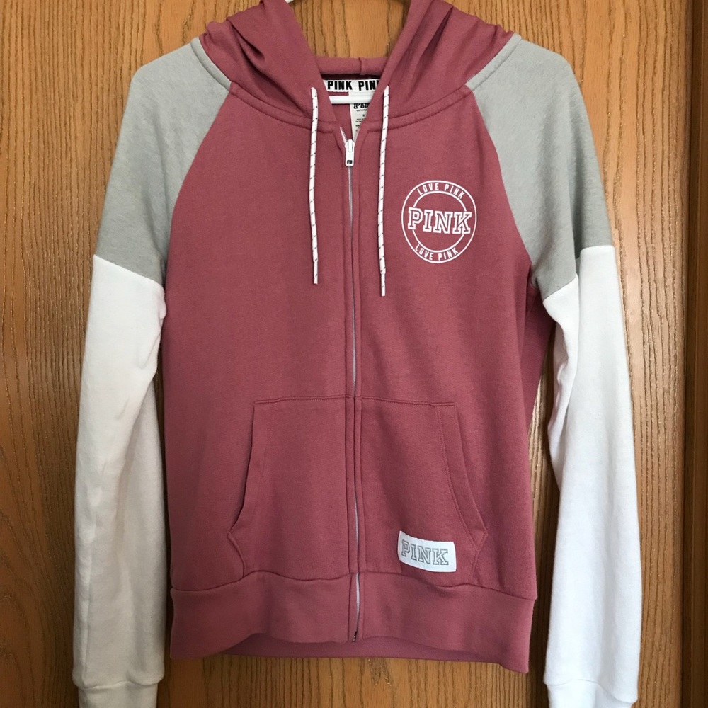 PINK Zip Up Hoodie