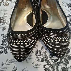 Rhinestone beaded flats