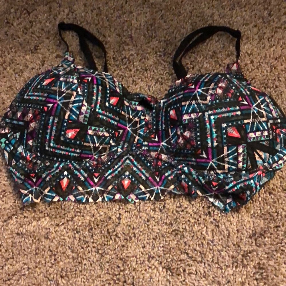 Pink bra