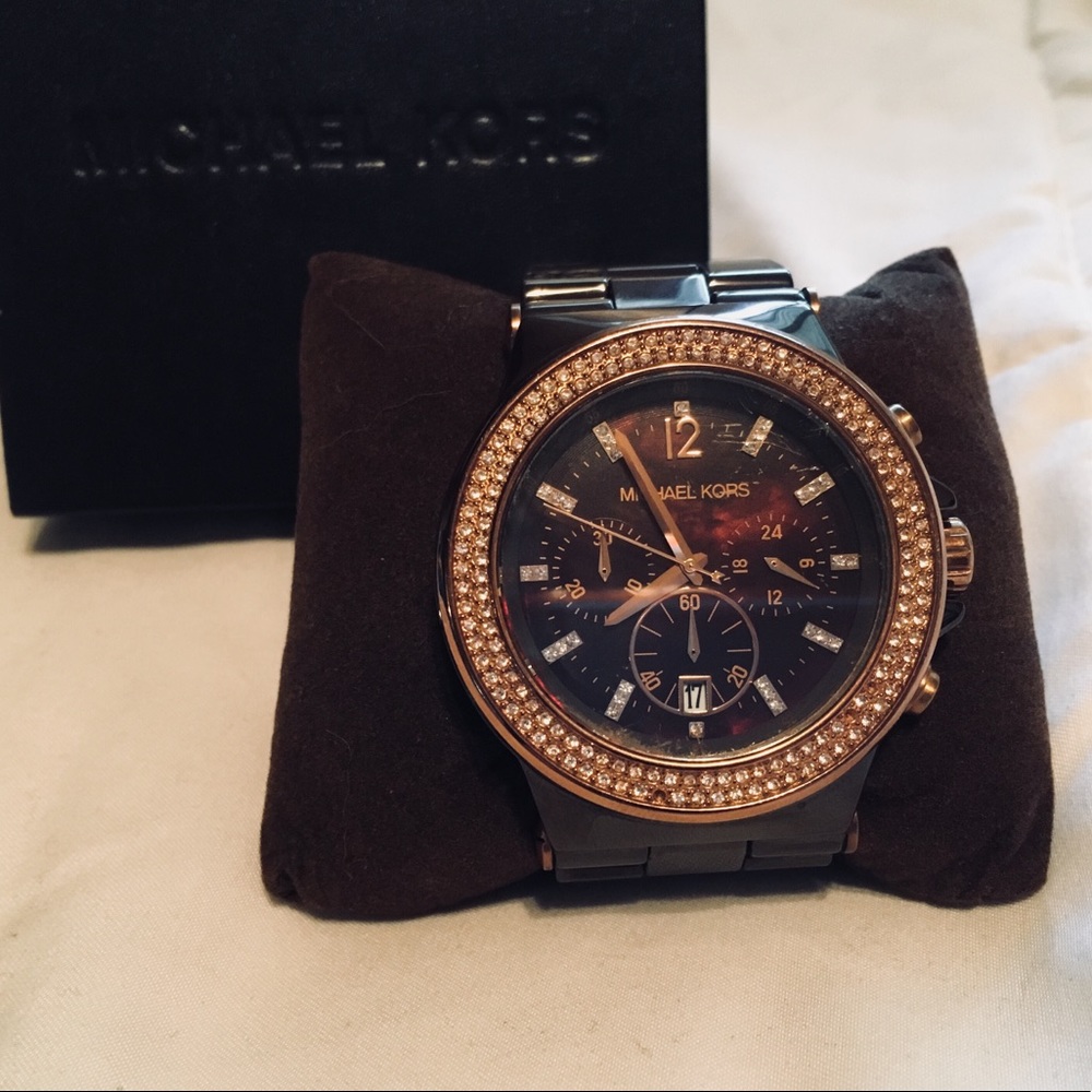 Michael Kors chocolate brown women’s watch