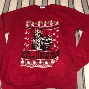Disney Star Wars Dark side Christmas sweater