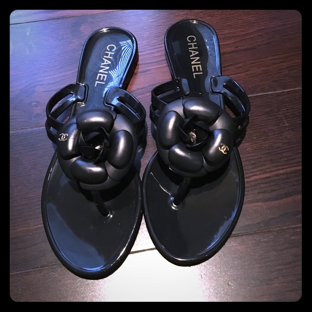 Chanel Camellia sandal