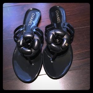 Chanel Camellia sandal