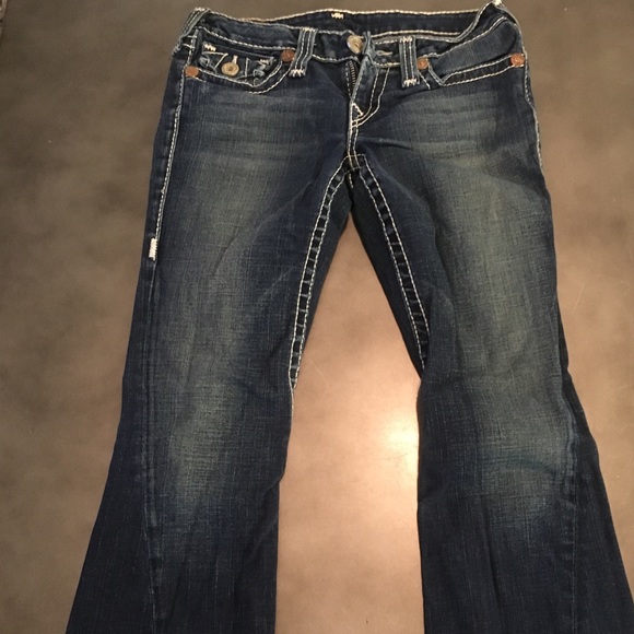 True Religion original flare jeans, size 27 - Picture 1 of 3