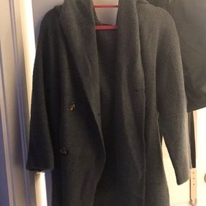 Fashionable wool coat