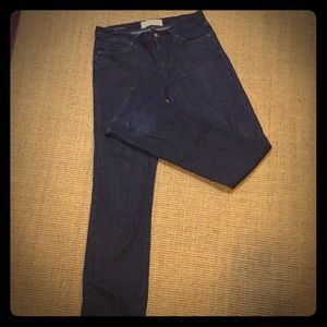 Dark Blue Jeans PD&C sienna low rise straight
