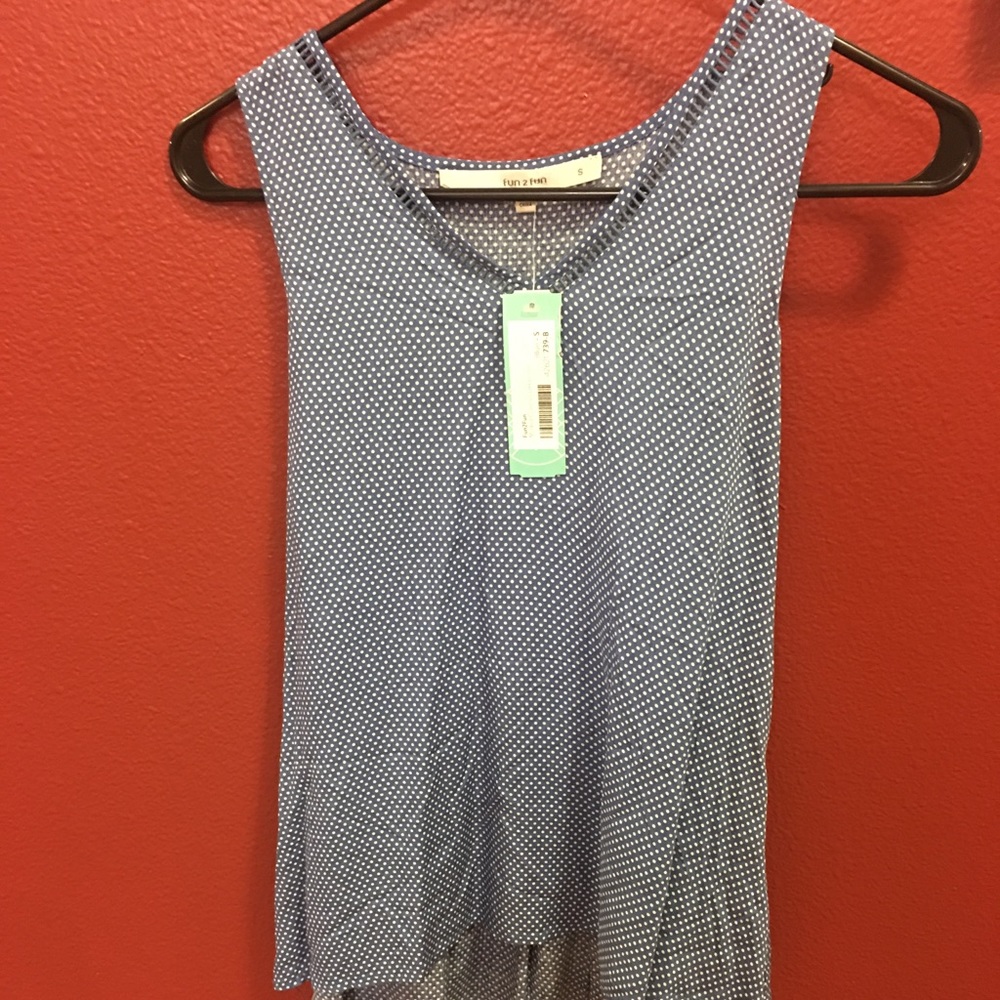🚨🚨🚨 NWT tank blouse 🚨🚨🚨PRICE DROP!