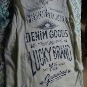 Lucky Brand 3/4 sleeve tshirt
