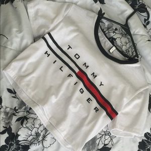 Tommy Hilfiger Crop Top🔴⚪️🔵NWOT