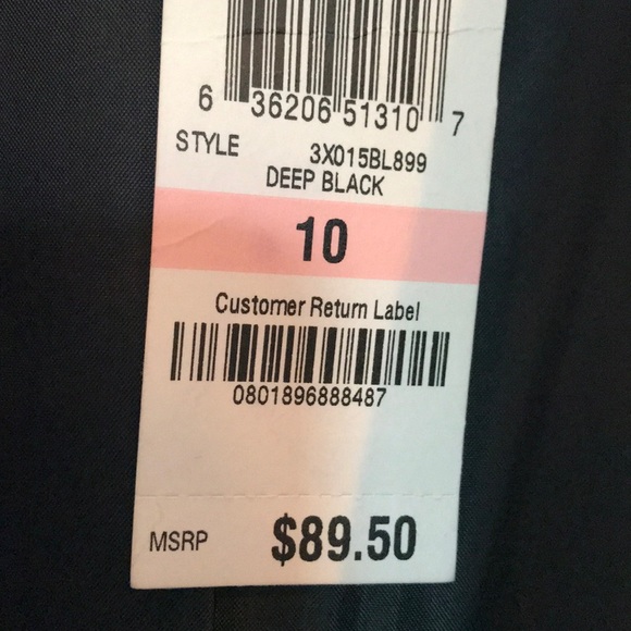 Black shimmer INC Macy's blazer. - Picture 8 of 8