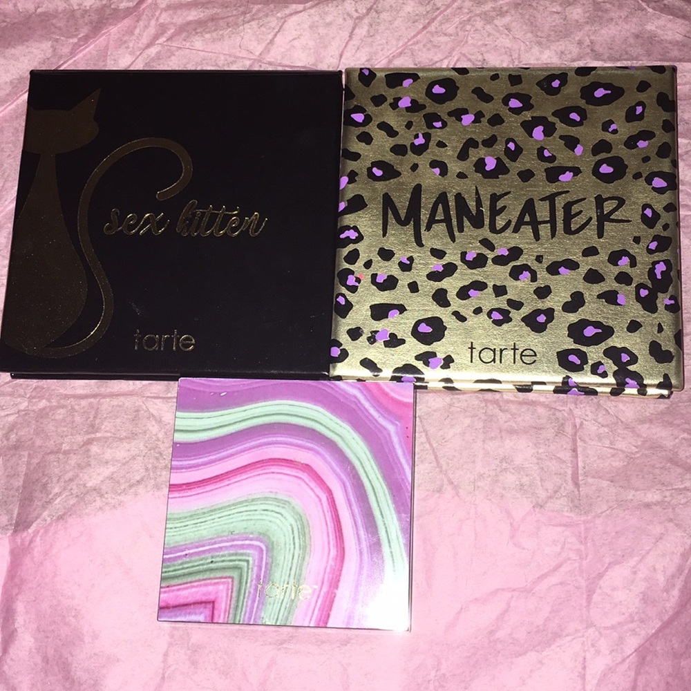 3 Tarte Shadow Palettes