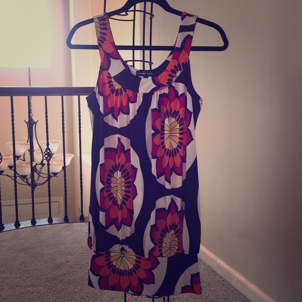 vibrant summer dress