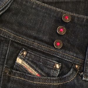 Diesel original women bootcut jeans, size 27, l 32