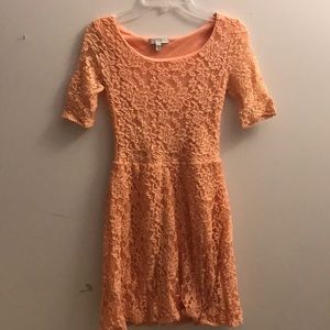 Delia's Lace Floral Dress worn once