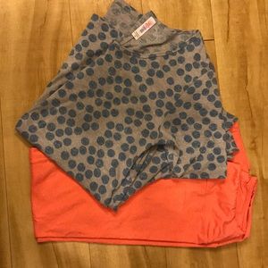 LuLaRoe XS perfect T and OS leggings