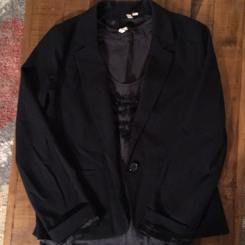 Black blazer