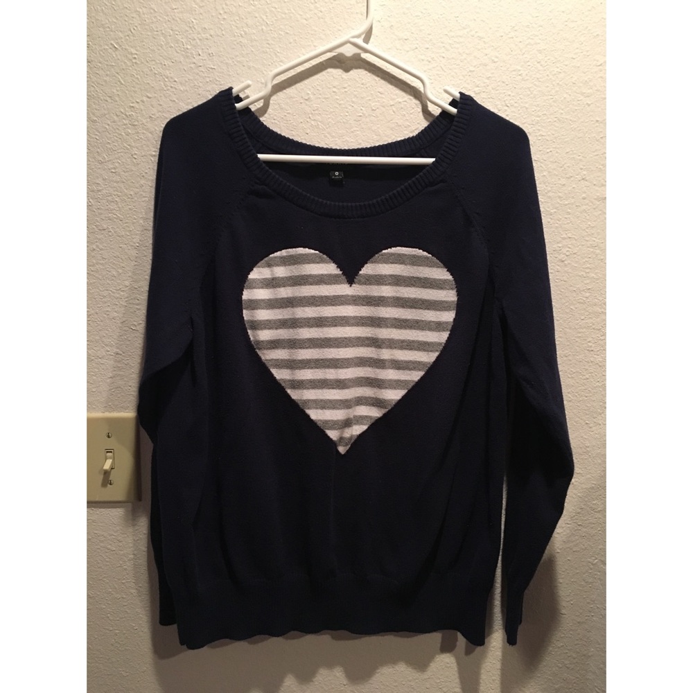 Torrid Navy Blue Knit Sweater
