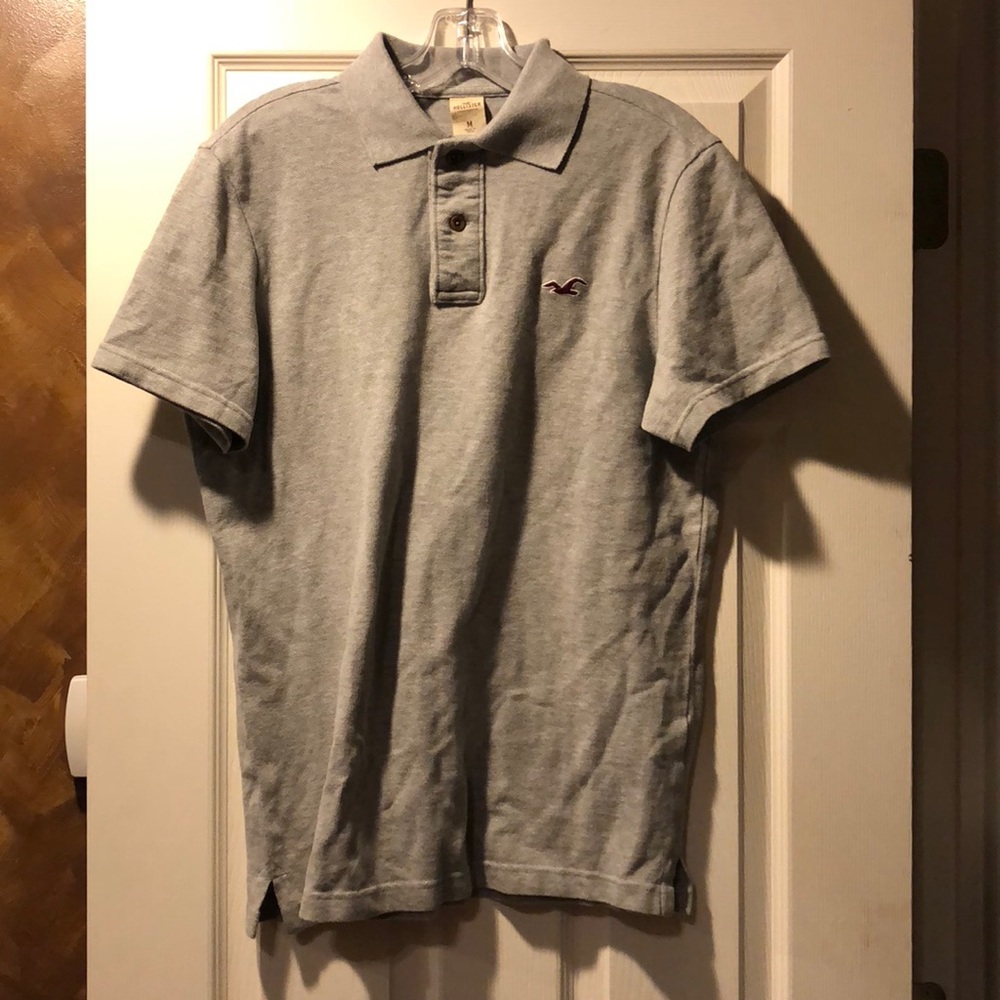 Medium Hollister Polo- Grey