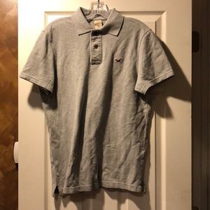 Medium Hollister Polo- Grey