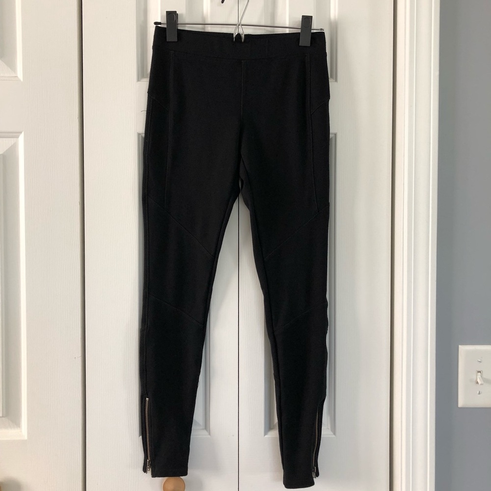 Express zipper ankle leggings
