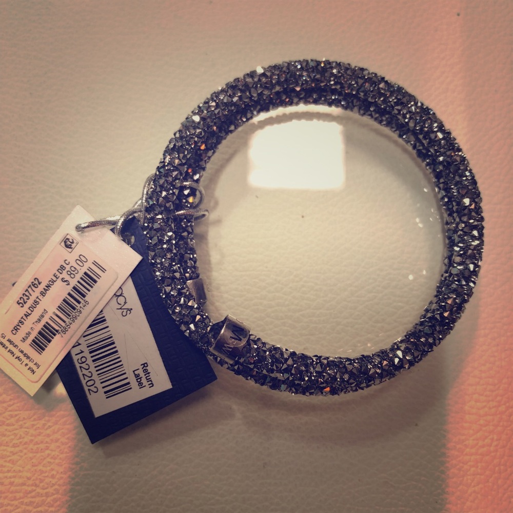 Swarovski crystaldust bangle