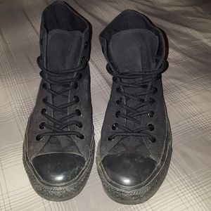 All black converse chuck taylor