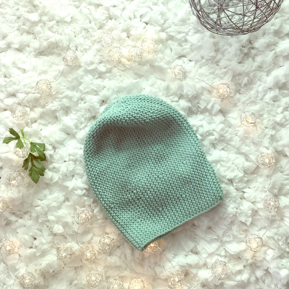 Hand Made Baby Blue Beanie