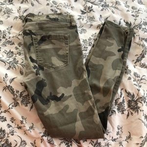 Camo jeans