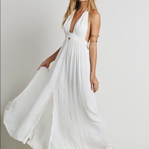 Free People Into the Sun maxi, White, Small