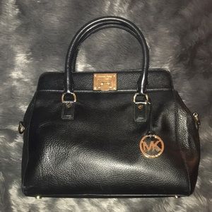 Black Michael Kors Astrid Satchel