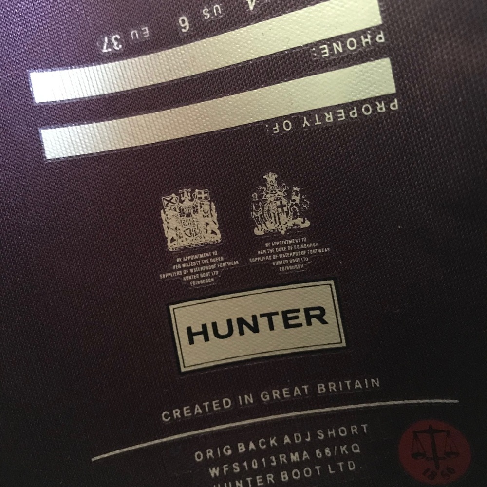 SOLD Like New! Hunter Short Adjustable Strap Boots - Picture 7 of 8