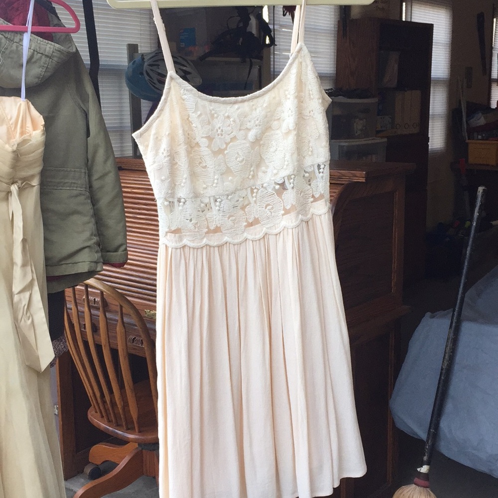 Off white lace dress