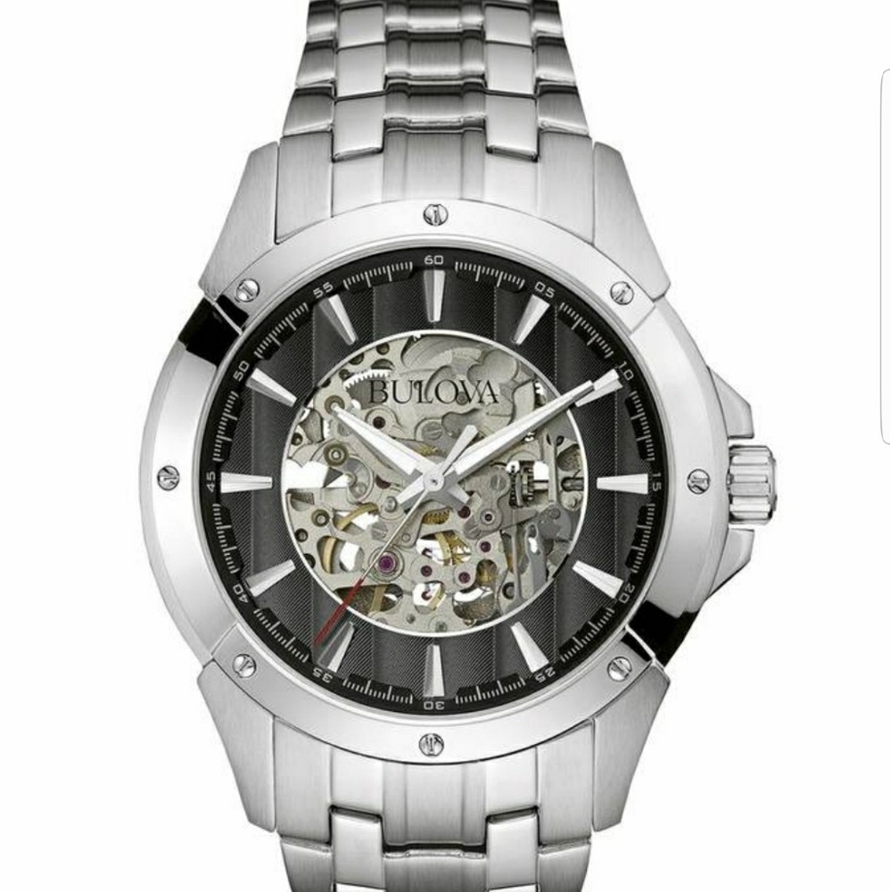 Men's Bulova watch.