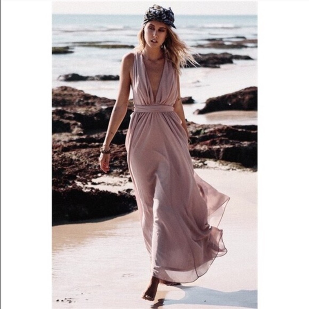 Sabo Skirt Isra Gown in Slate