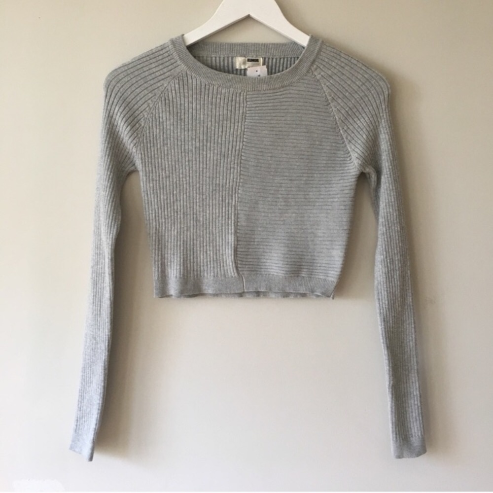 LF Rumor Boutique Crop Sweater Top