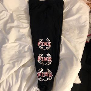 Pink logo mania sweatpants