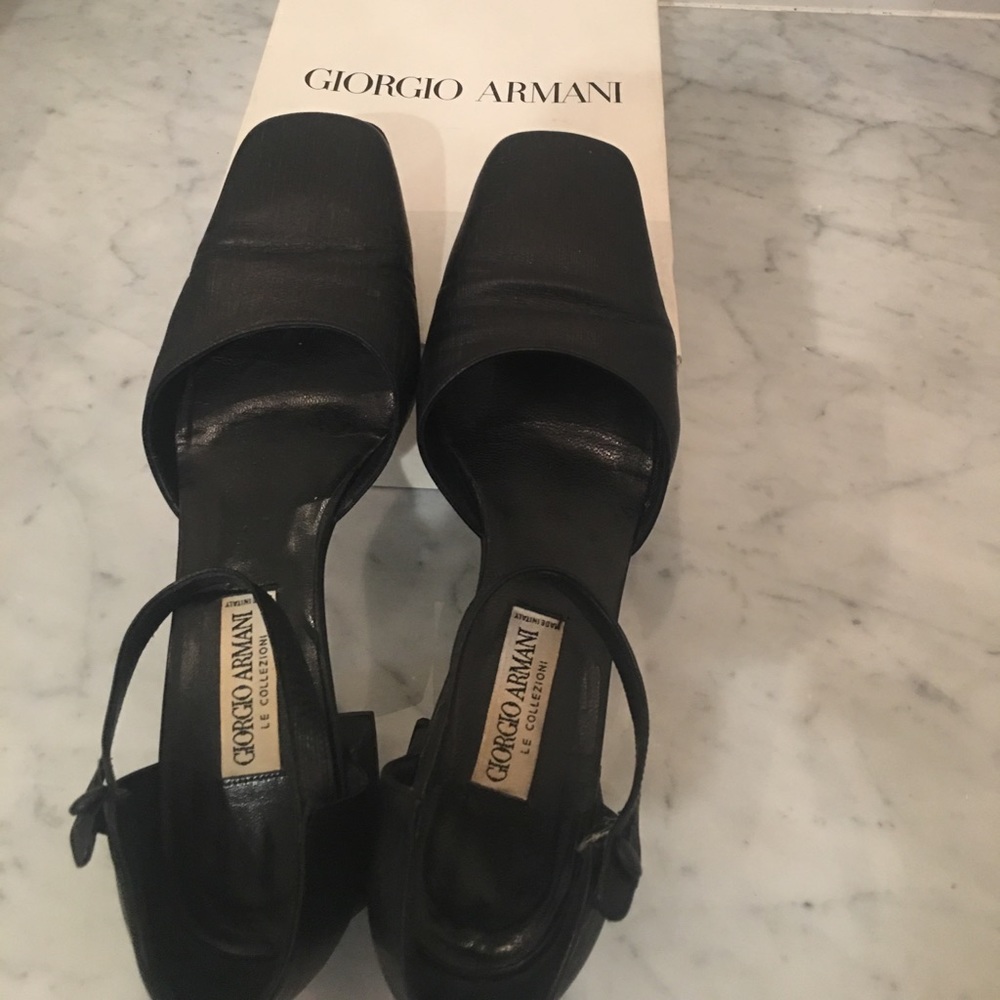 Giorgio Armani Mary Jane flats