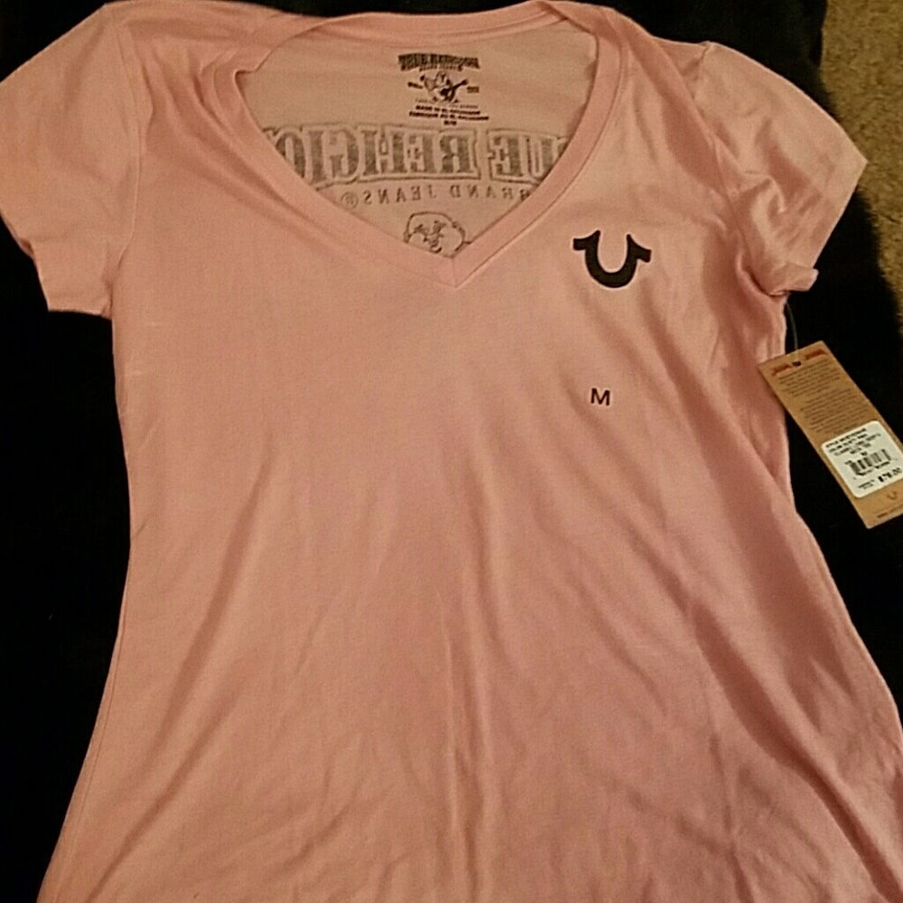 SOLD Authentic Rhinestone True Religion TShirt M