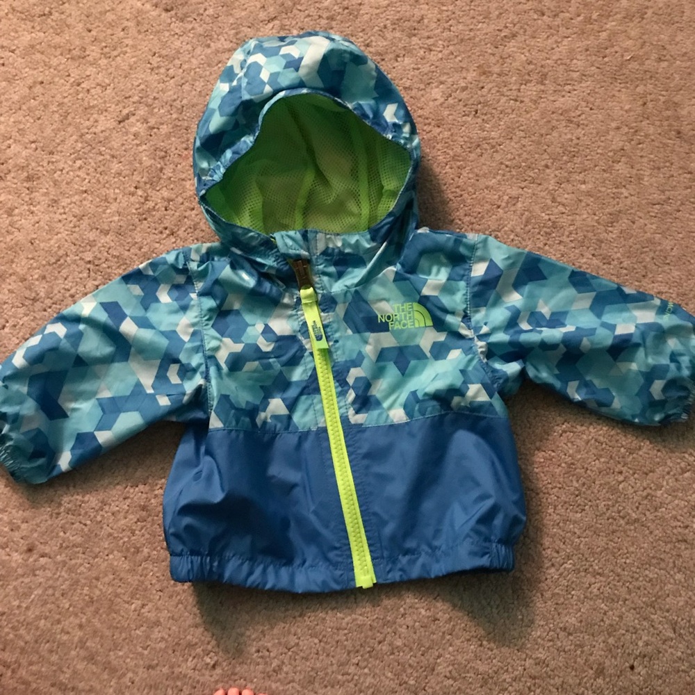 The North Face infant tailout rain jacket